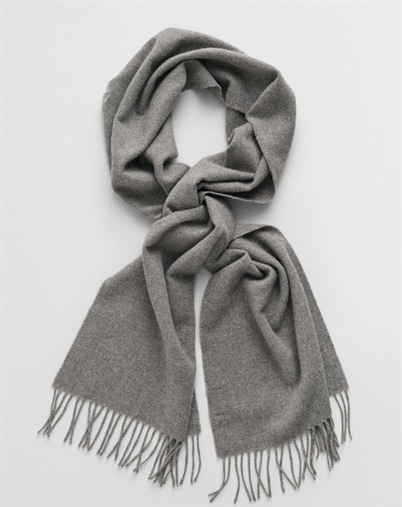 Gant - Unisex Wool Halstørklæde - Dark Grey Melange